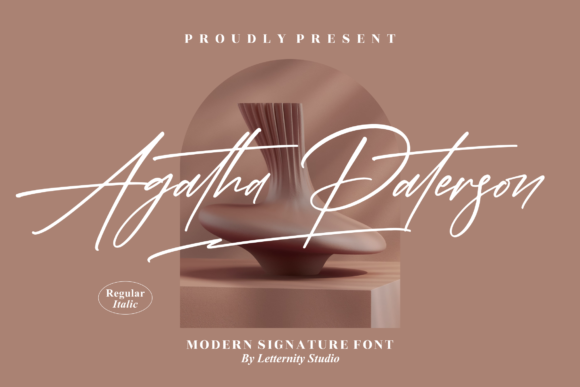 Agatha Paterson: A Graceful Script Font for Stunning Visuals