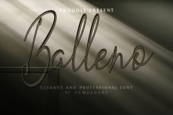 Balleno: The Elegant Handwritten Font for Web Design