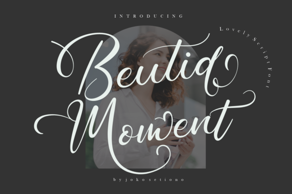 Beutiq Moment: A Handwritten Font for Elegant Campaigns