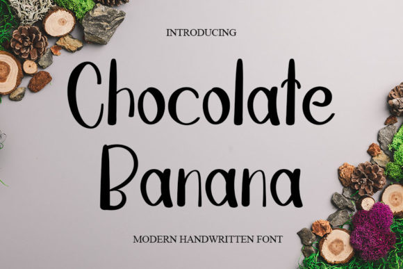 Boost Your Campaigns with Chocolate Banana Font