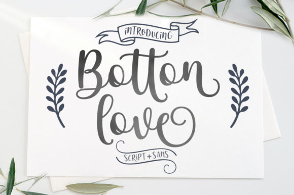 Botton Love Duo: A Font for Crafting a Consistent Brand