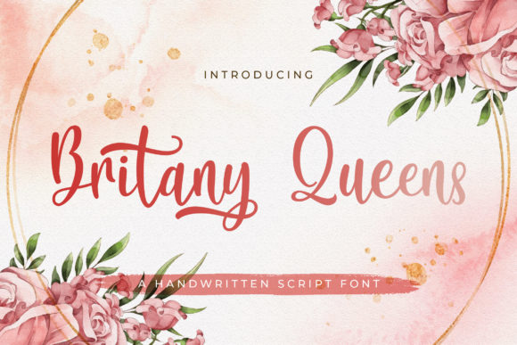 Britany Queens: A Flexible Script Font for Personal Branding