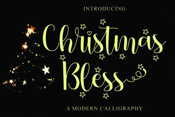 Christmas Bless: A Handwritten Font for Elegant Web Design