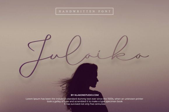 Discover the Charm of Julaika: A Font for Makers