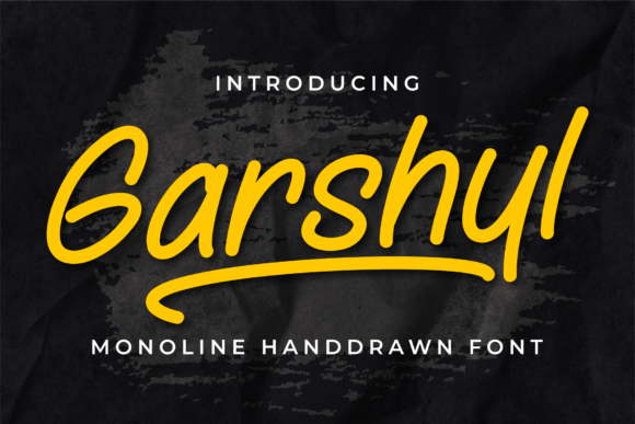 Discovering Garshyl: A Versatile Script Font for Editorial Design