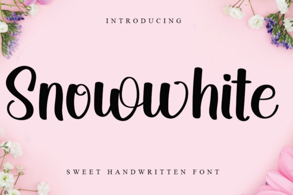 Enhance Your Campaigns with Snowwhite, the Elegant Script Font