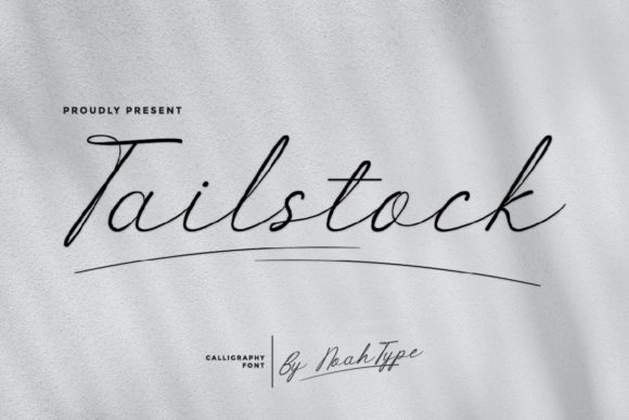 Enhance Your Campaigns with Tailstock, the Graceful Script Font