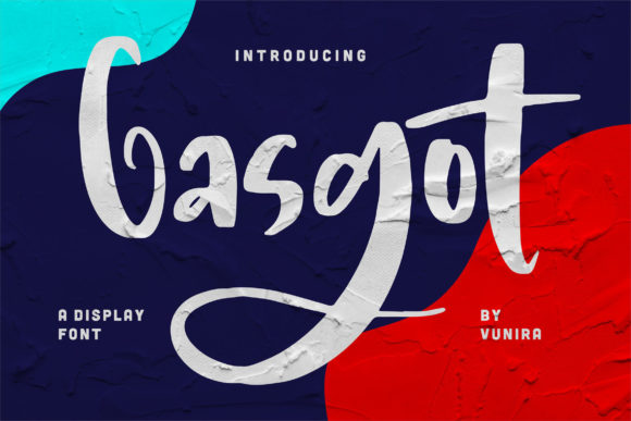 Gasgot: A Bold Handwritten Font for Dynamic Web Design