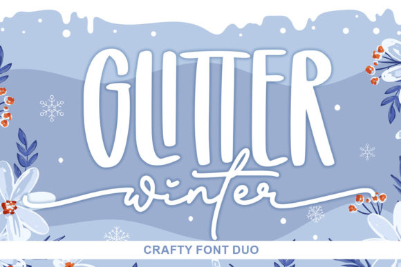 Glitter Winter: A Sparkling Script for Your Brand