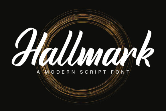 Hallmark: A Handwritten Font for Editorial Elegance