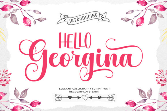 Hello Georgina: A Font That Gives Your Brand a Warm and Polished Voice