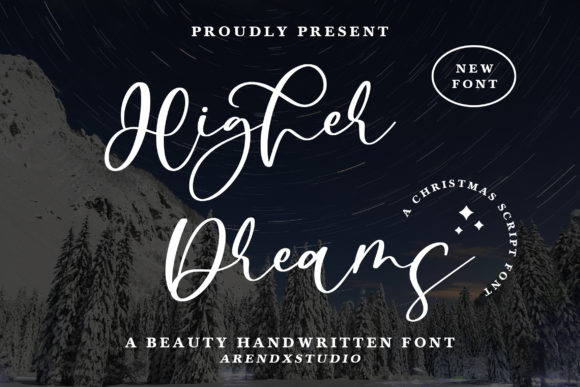 Higher Dreams: A Charming Script Font for Editorial Design