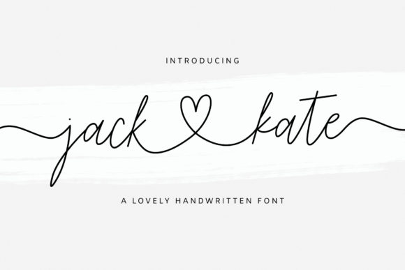 Jack and Kate: A Handwritten Font for Elegant Web Design