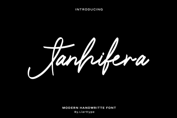 Janhifera: Elevate Your Brand with This Elegant Script Font