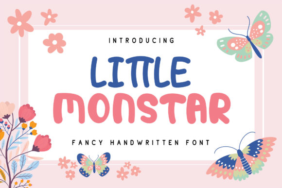 Little Monstar: A Playful Handwritten Font for Engaging Campaigns