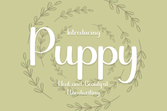 Puppy: A Charming Script Font for Engaging Web Design
