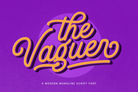 The Vaguer: A Versatile Script Font for Eye-Catching Campaigns