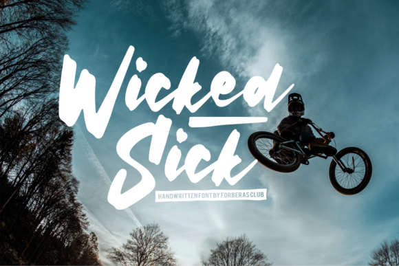 Wicked Sick: A Playful Script Font for Eye-Catching Brand Content